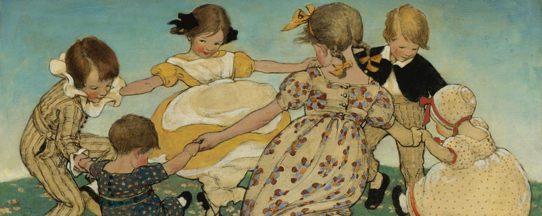 Jessie Willcox Smith - Round the Ring of Roses