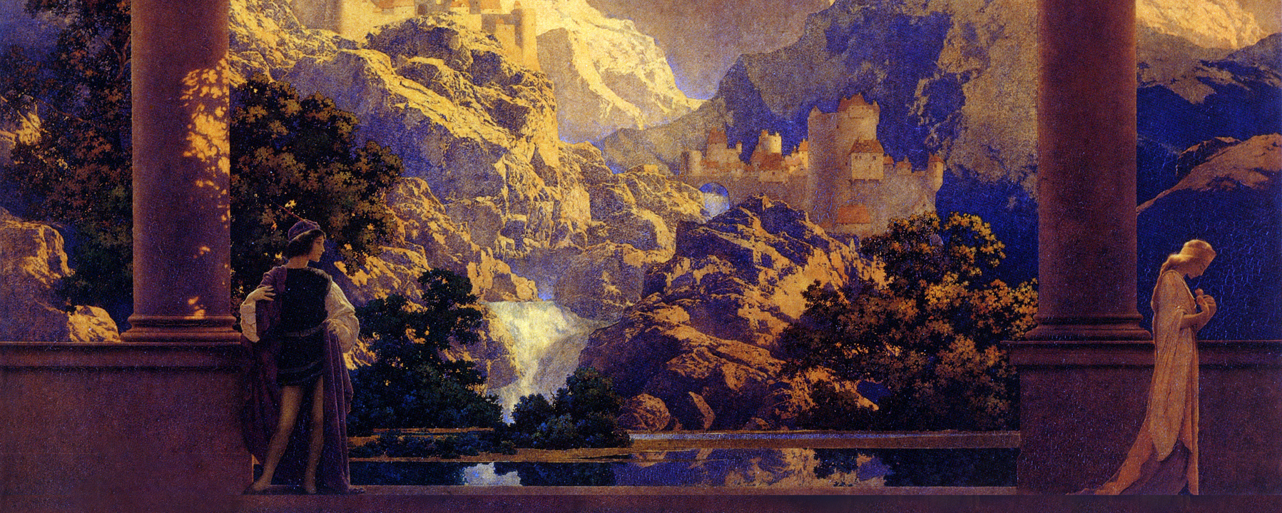 Maxfield Parrish - Romance