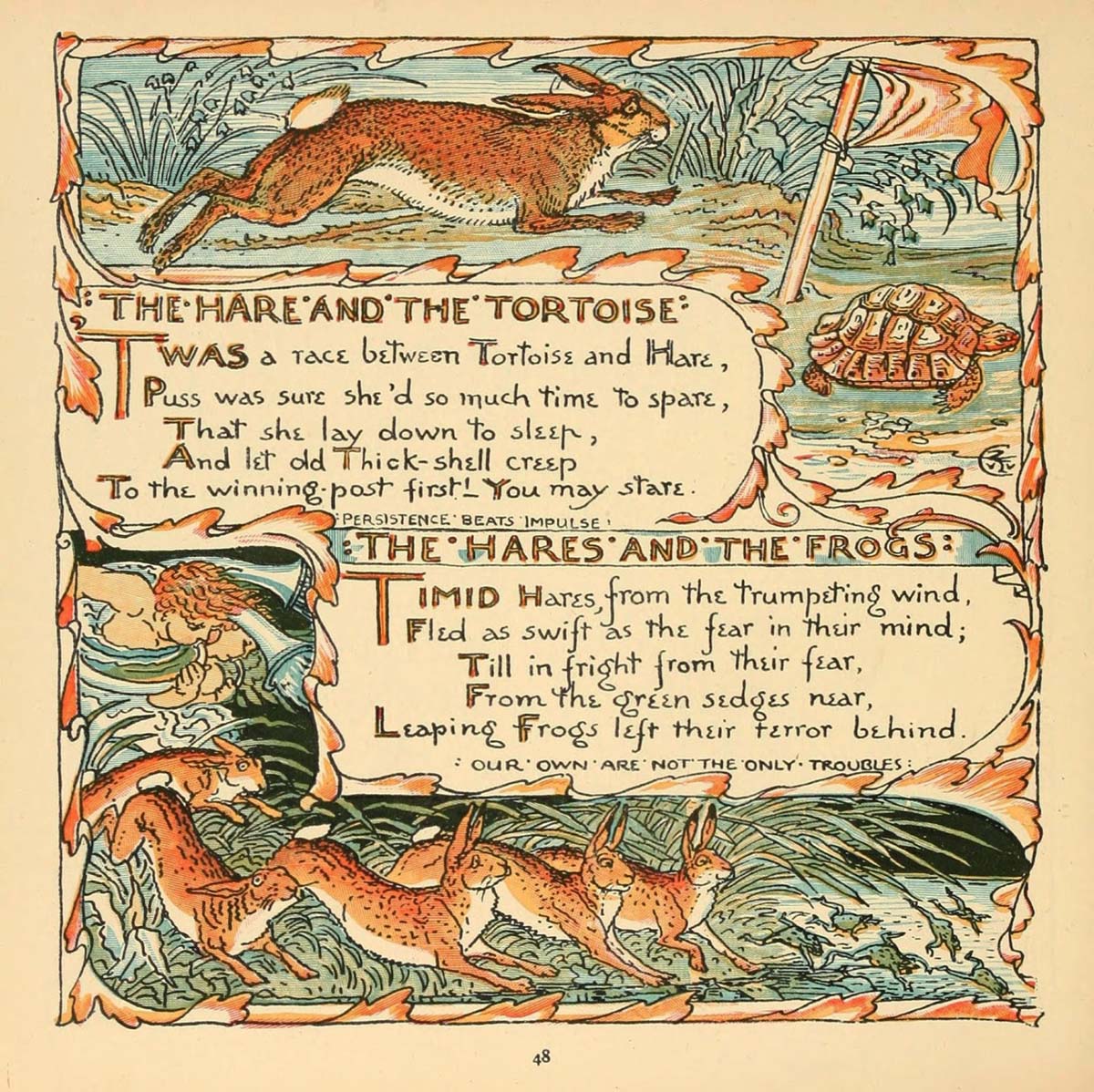 The Forty Thieves (re-issue) by Walter Crane: Fair Soft cover (1900)